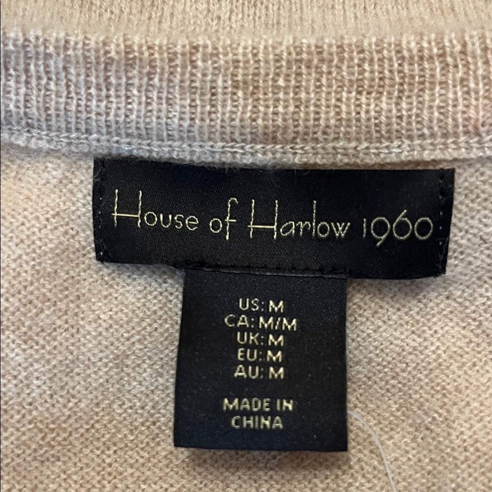 House of Harlow cashmere tank sweater, size XS and Medium, NWT - Picture 8 of 11
